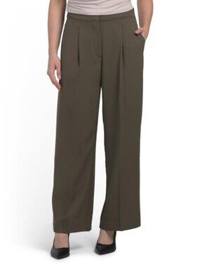 AUTRES FILLES Liquid Gab Wide Leg Trousers